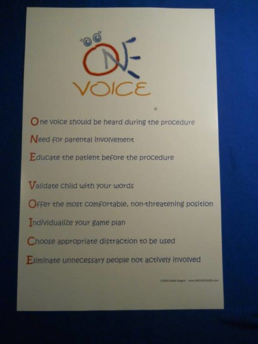 ONE VOICE Large Poster - ONE VOICE 4 Kids